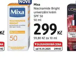 dm drogerie Mixa univerzální krém nabídka