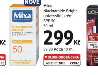 dm drogerie Mixa univerzální krém nabídka