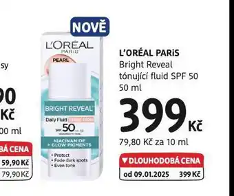 dm drogerie Loreal paris tónující fluid nabídka