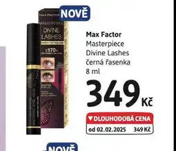 dm drogerie Max factor černá řasenka nabídka