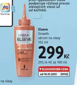 dm drogerie Elseve sérum nabídka