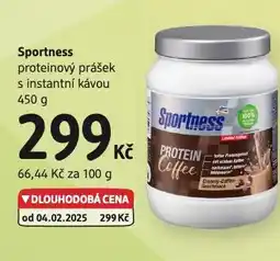 dm drogerie Sportenss proteinový prášek nabídka