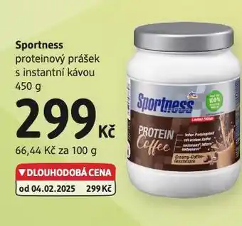 dm drogerie Sportenss proteinový prášek nabídka