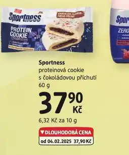 dm drogerie Sportness proteinová cookies nabídka