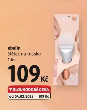 dm drogerie Ebelin štětec na masku nabídka