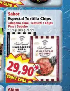 Norma Sabor especial tortilla chips nabídka