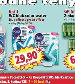 Norma Brait wc blok color water nabídka