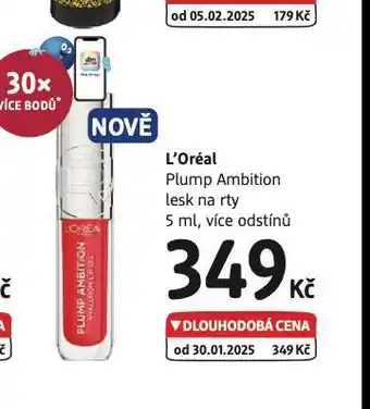 dm drogerie Loreal lesk na rty nabídka