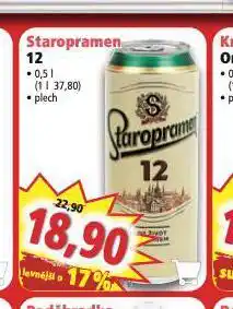 Norma Pivo staropramen 12 nabídka