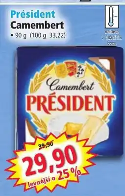 Norma Président Camembert nabídka