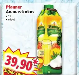 Norma Pfanner Ananas-kokos nabídka