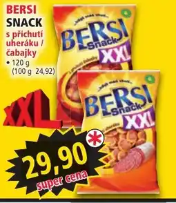 Norma BERSI SNACK s příchutí uheráku / čabajky nabídka