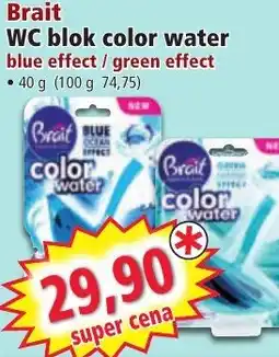 Norma Brait WC blok color water blue effect / green effect nabídka