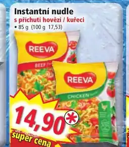 Norma Instantní nudle nabídka