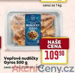 Billa Vepřové nudličky Gyros 500 g nabídka