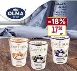 Billa Carte d'Or dezert 140 g nabídka