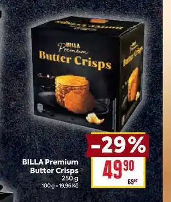 Billa BILLA Premium Butter Crisps 250 g nabídka