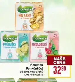 Billa Pickwick Funkční čaj od 20 g nabídka