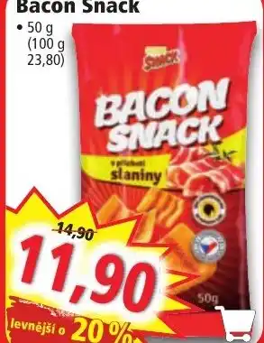 Norma Bacon Snack nabídka