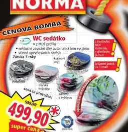 Norma WC sedátko nabídka