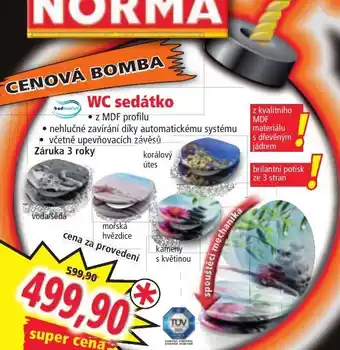 Norma WC sedátko nabídka