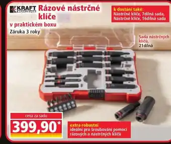 Norma KRAFT Rázové nástrčné klíče nabídka