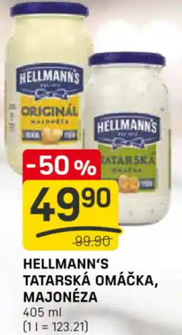 Flop Hellmann's tatarská omáčka, majonéza nabídka