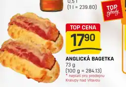 Flop Anglická bagetka nabídka