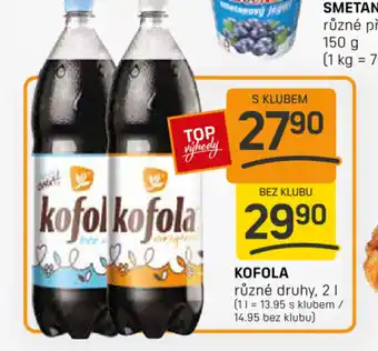 Flop Kofola nabídka