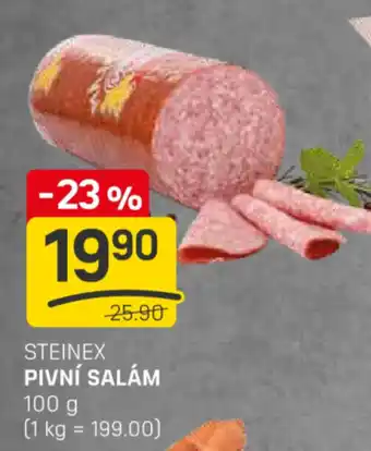 Flop Steinex pivní salám nabídka