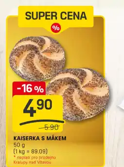 Flop Kaiserka s mákem nabídka