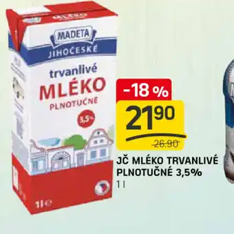 Flop Jč mléko trvanlivé plnotučné 3,5% nabídka