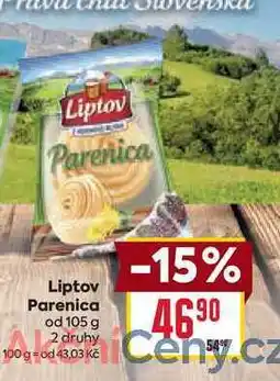 Billa Liptov Parenica Liptov Parenica od 105 g nabídka