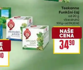 Billa Teekanne Funkční čaj od 20 g nabídka