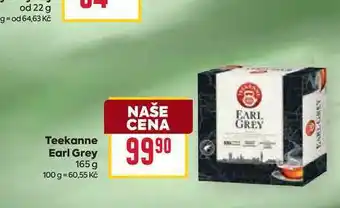 Billa Teekanne Earl Grey 165 g nabídka