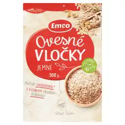 Billa Emco Ovesné vločky, různé druhy 500g nabídka