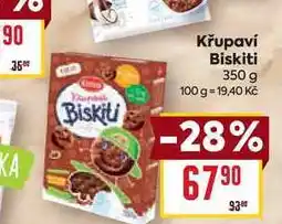 Billa Křupaví Biskiti 350 g nabídka