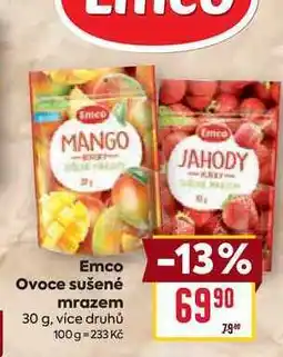 Billa Emco Ovoce sušené mrazem 30 g nabídka