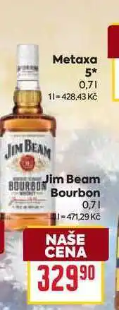 Billa Jim Beam Bourbon 0,7l nabídka