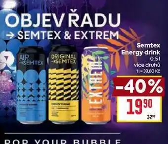 Billa Semtex Energy drink 0,5l nabídka