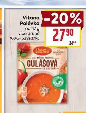 Billa Vitana Polévka od 47 g nabídka