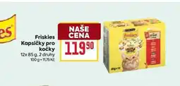 Billa Friskies Kapsičky pro kočky 12x 85 g nabídka