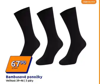 Action Bambusové ponožky nabídka