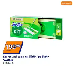 Action Startovací sada na čištění podlahy swiffer nabídka