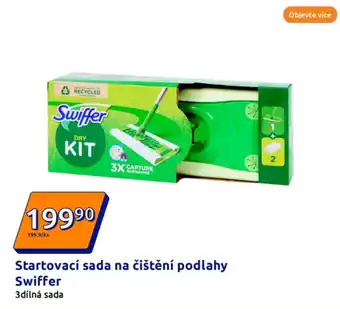 Action Startovací sada na čištění podlahy swiffer nabídka