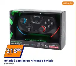 Action Ovladač battletron nintendo switch nabídka