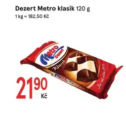 Žabka Dezert metro klasik nabídka