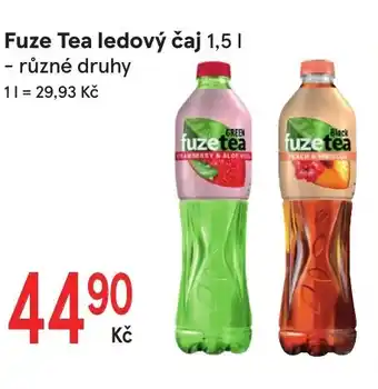 Žabka Fuze tea ledový čaj nabídka