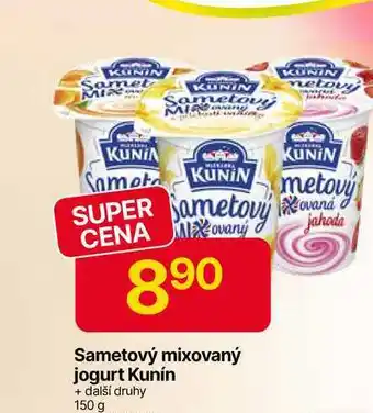 Hruška Kunín Sametový mixovaný jogurt 150 g nabídka