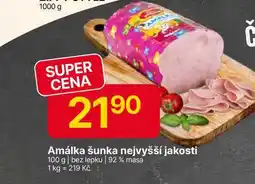 Hruška Amálka šunka nejvyšší jakosti 100 g nabídka